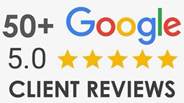 Google 50 Plus 5 Star Reviews